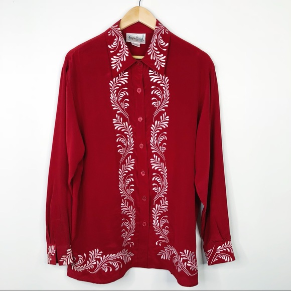 Diane Von Furstenberg Tops - Diane Von Furstenberg Vintage Button Down Shirt